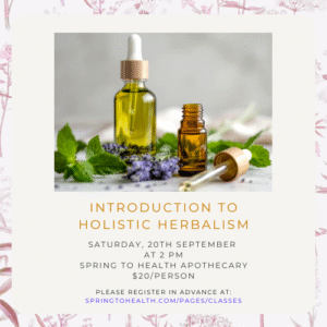 Introduction to herbalism