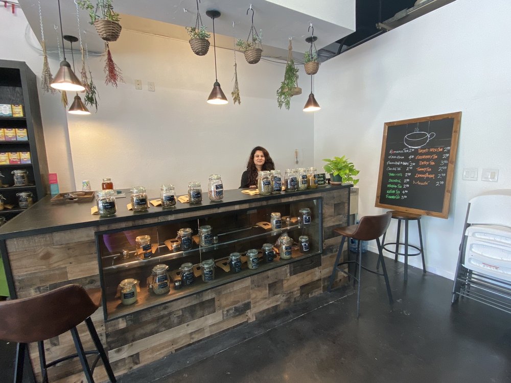 Owner Sophia with Teas