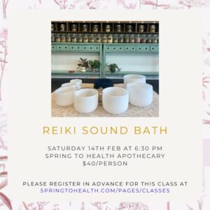Reiki Sound Bath - Saturday, February 14th at 6:30 PM